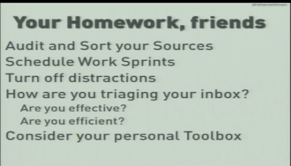 Constantly review what you plan